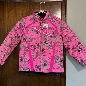 HJC Women's Pink Camo Jacket Size Small NWOT